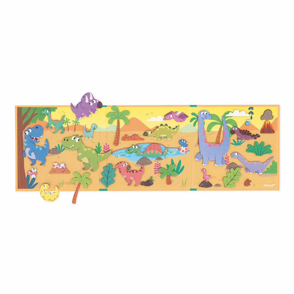 Babykids_Janod_Toys Janod Magneti'stories Dinosaurs