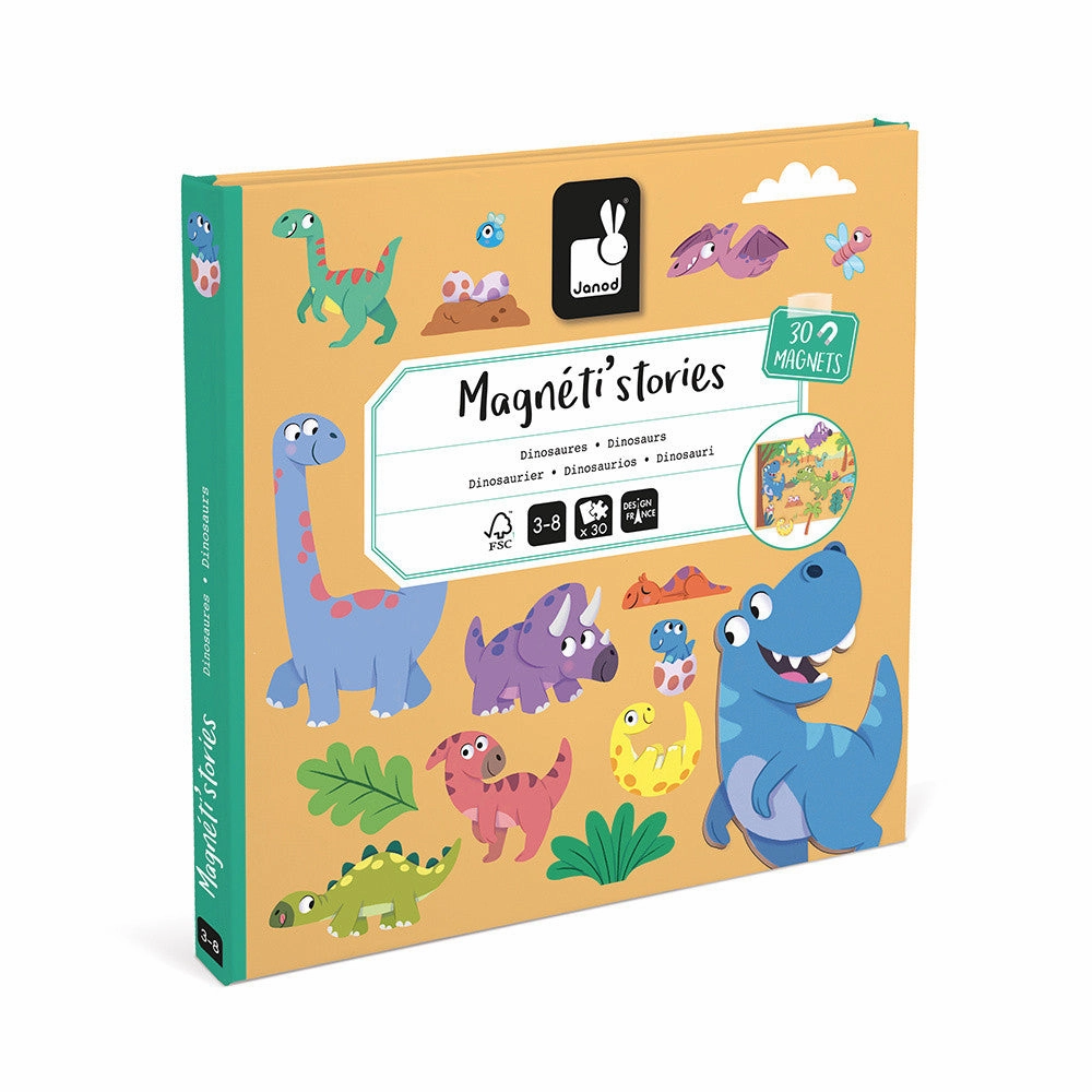 Babykids_Janod_Toys Janod Magneti'stories Dinosaurs
