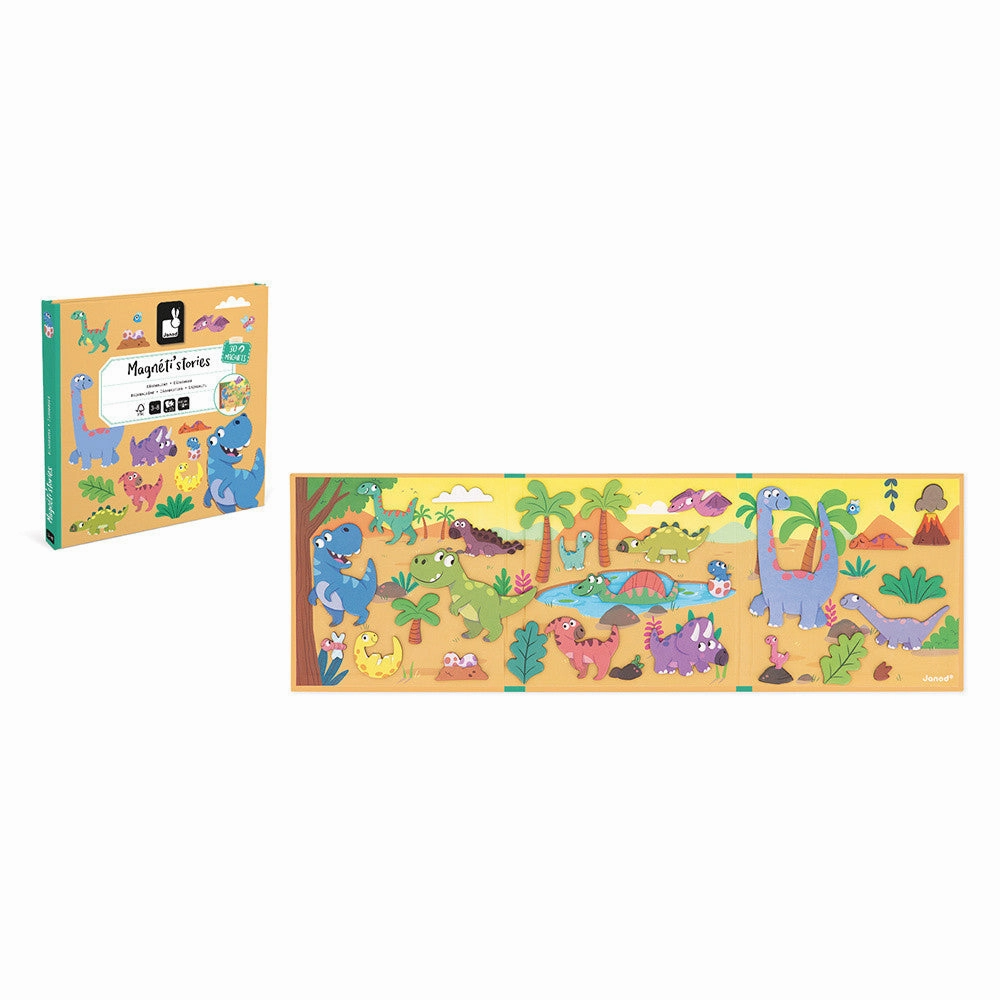 Babykids_Janod_Toys Janod Magneti'stories Dinosaurs