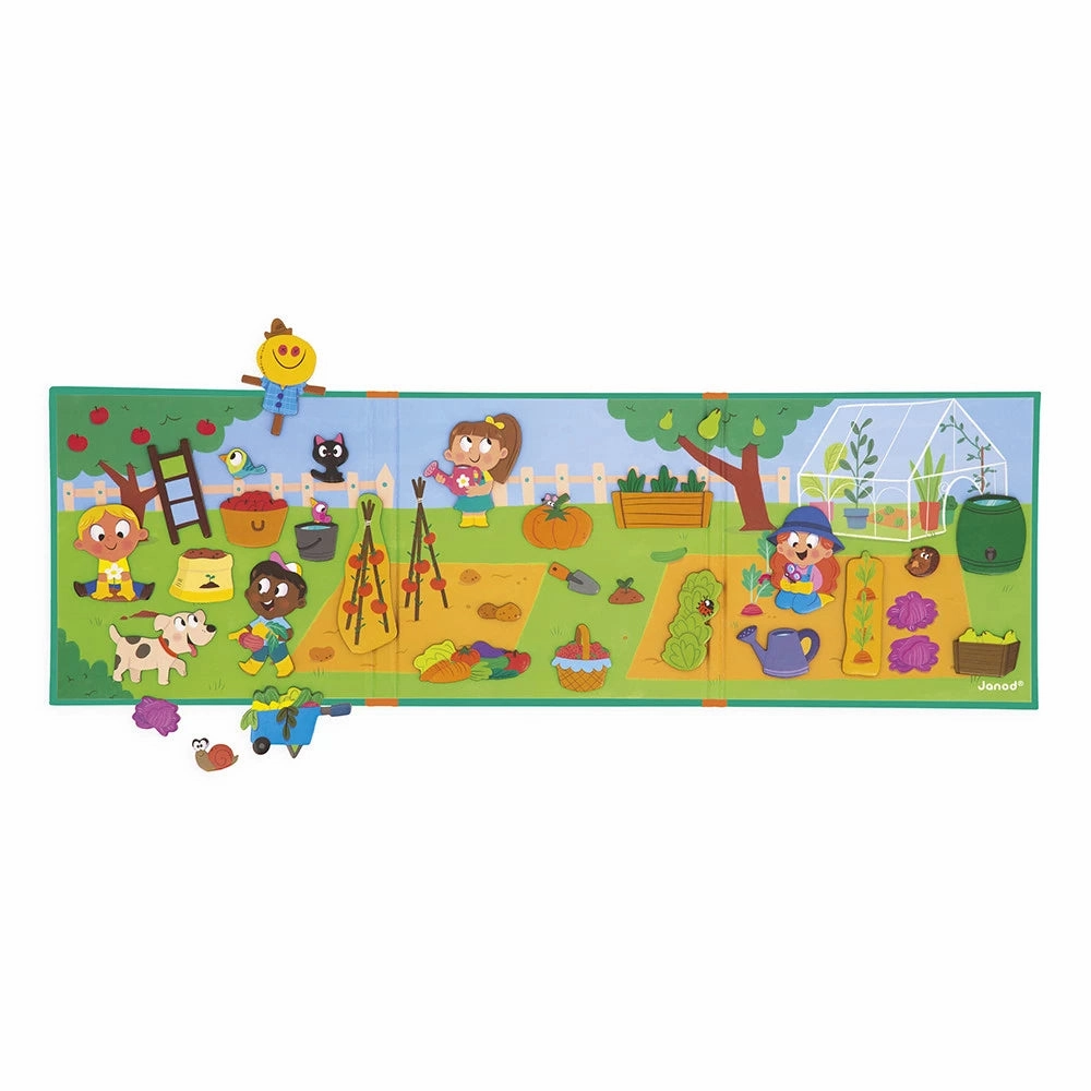 Babykids_Janod_Toys Janod Magneti'Stories The Vegetable Garden