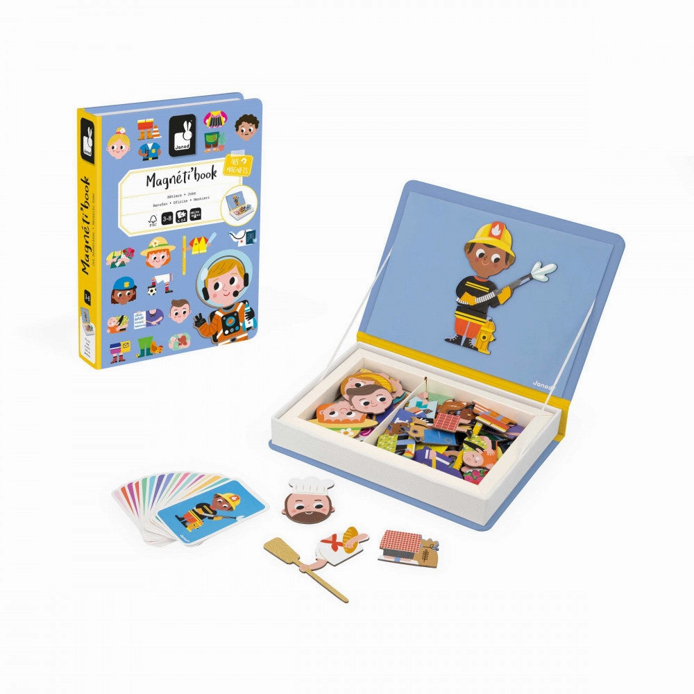 Babykids_Janod_Toys Janod Magnetibook - Jobs