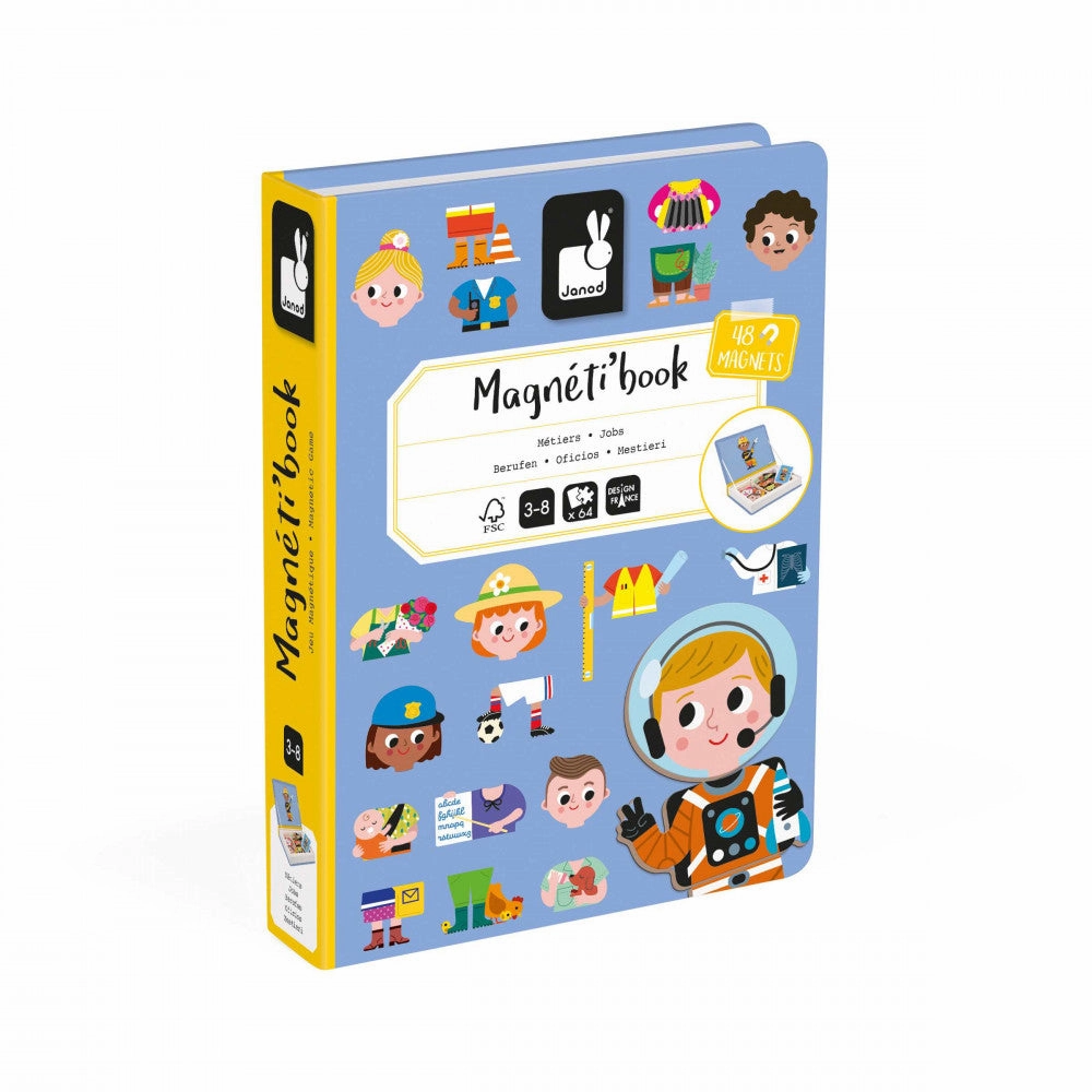 Babykids_Janod_Toys Janod Magnetibook - Jobs