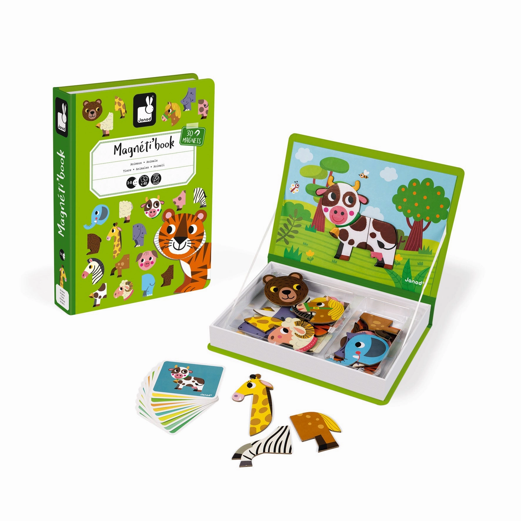 Babykids_Janod_Toys Janod Magnetibook Animals