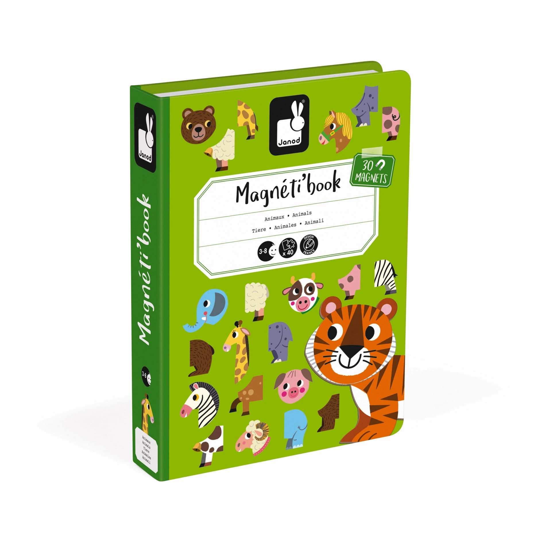 Babykids_Janod_Toys Janod Magnetibook Animals