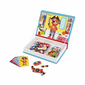 Babykids_Janod_Toys Janod Magnetibook Boys Costumes