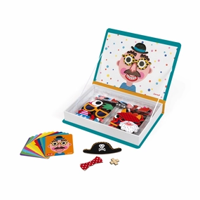 Babykids_Janod_Toys Janod Magnetibook Boys Crazy Faces