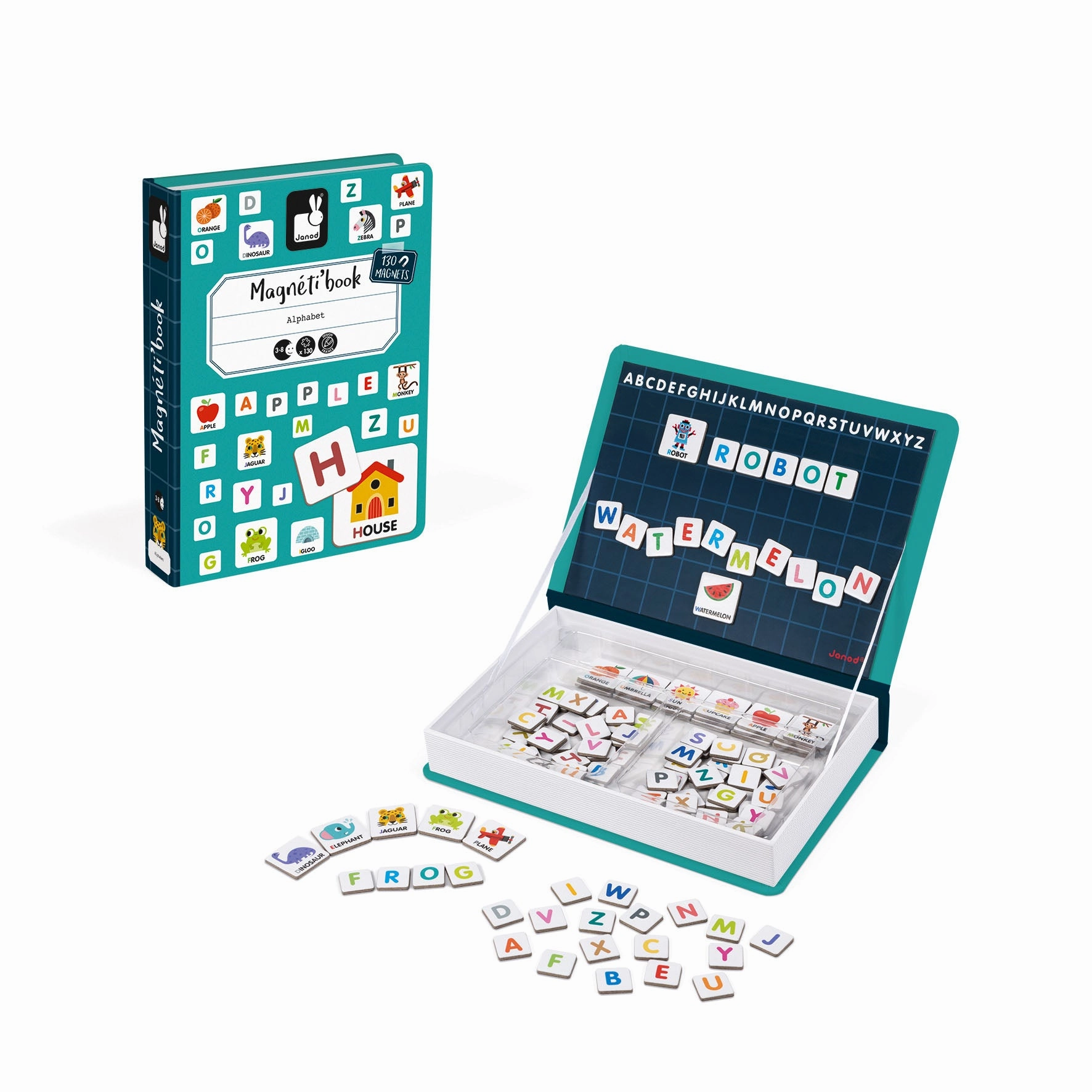 Babykids_Janod_Toys Janod Magnetibook English Alphabet