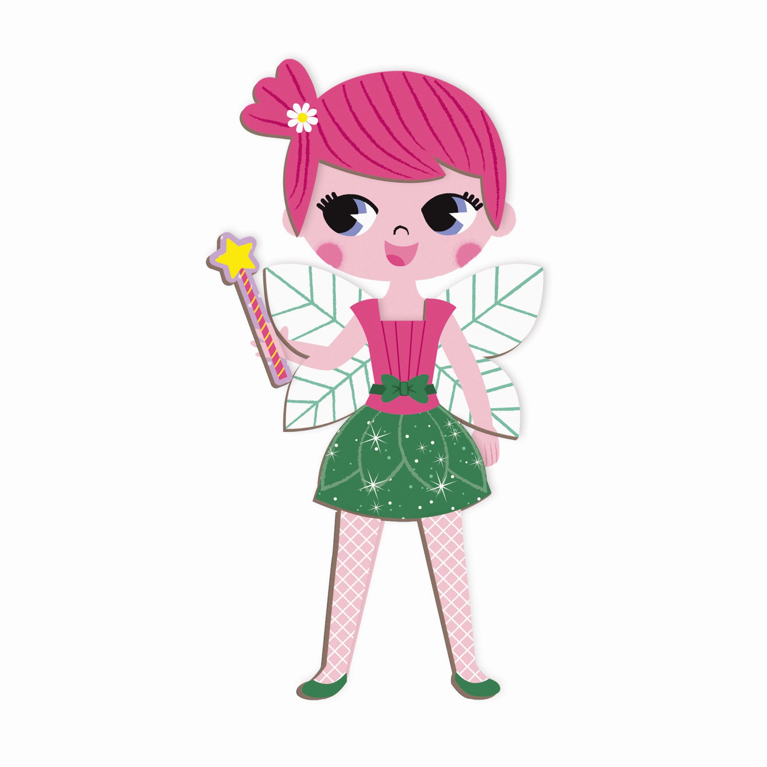 Babykids_Janod_Toys Janod Magnetibook Girls Costumes