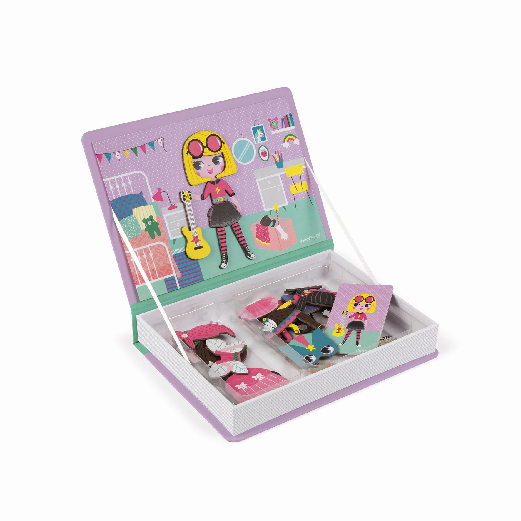 Babykids_Janod_Toys Janod Magnetibook Girls Costumes