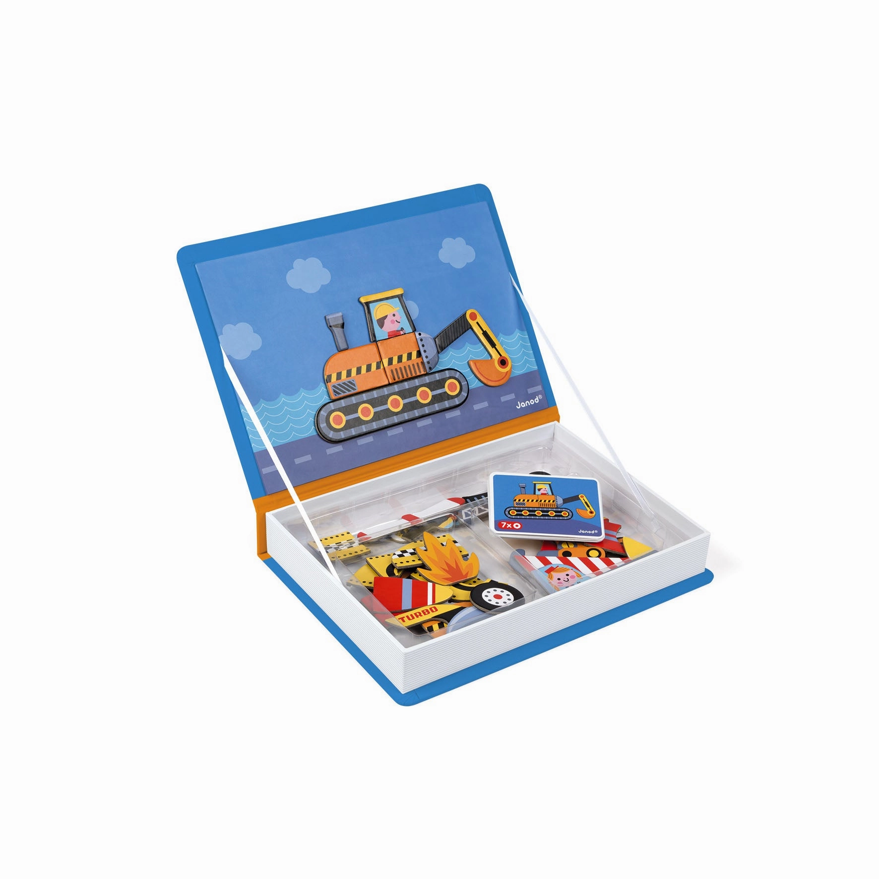 Babykids_Janod_Toys Janod Magnetibook Racers