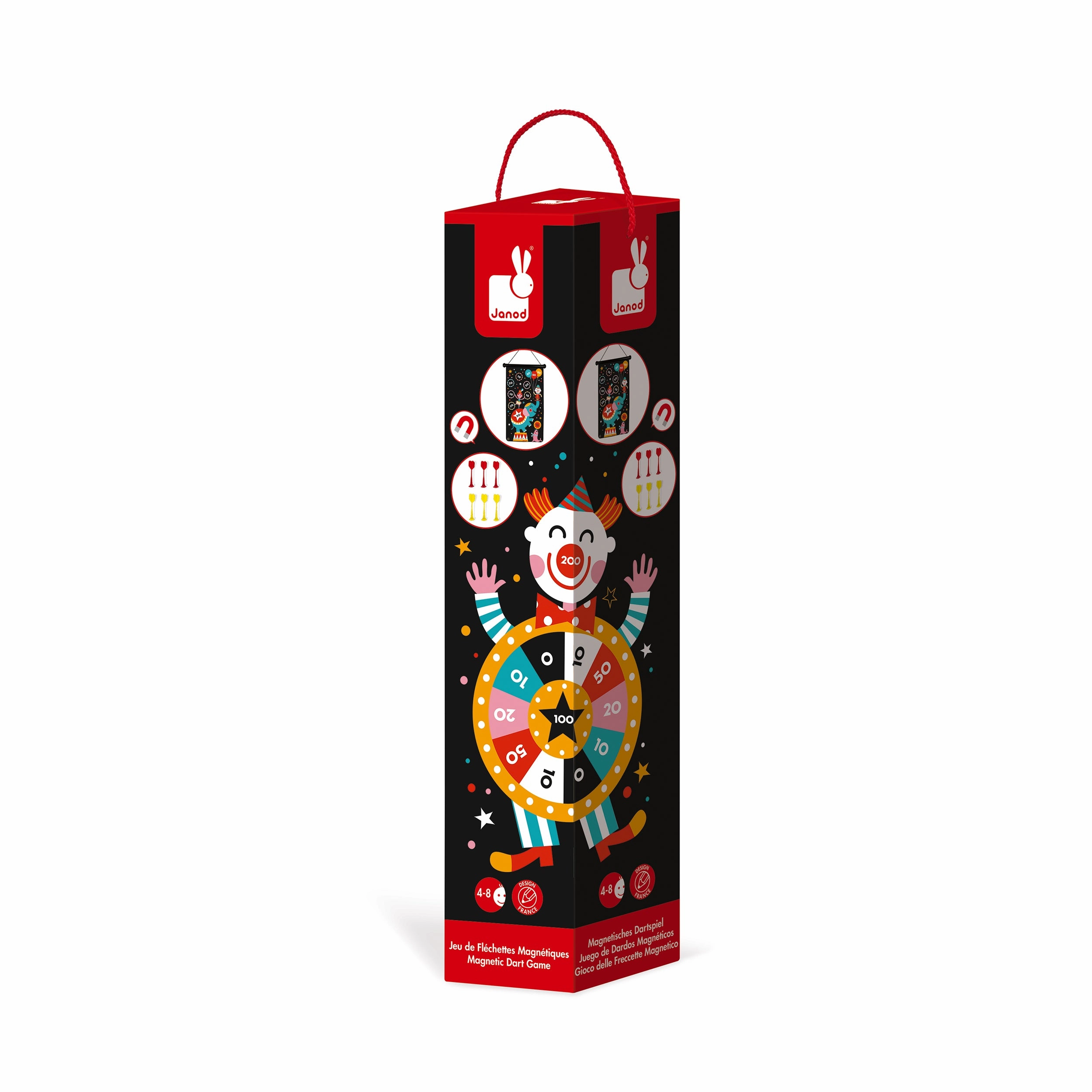 Babykids_Janod_Toys Janod Magnetic Dart Game - Circus