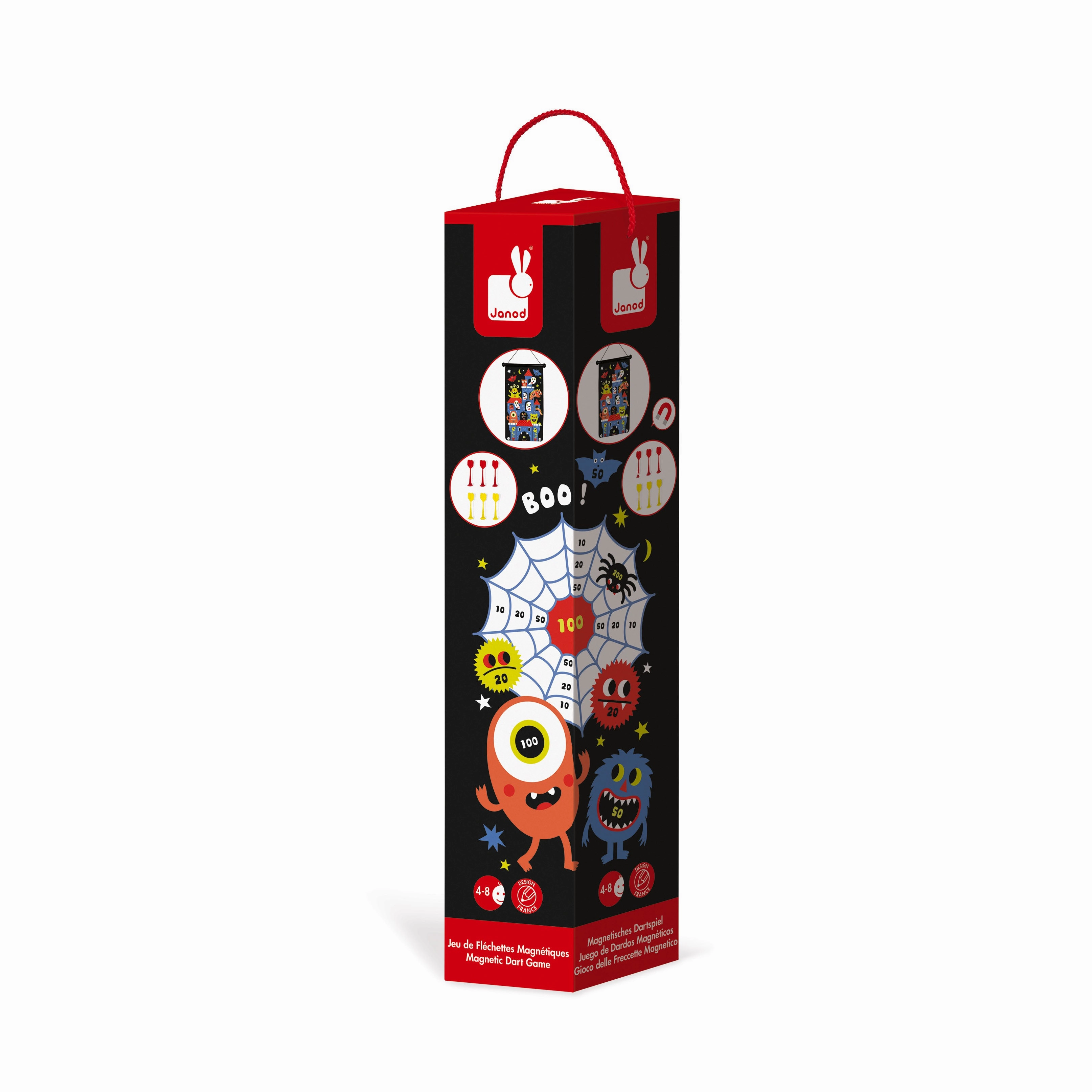 Babykids_Janod_Toys Janod Magnetic Dart Game - Monsters