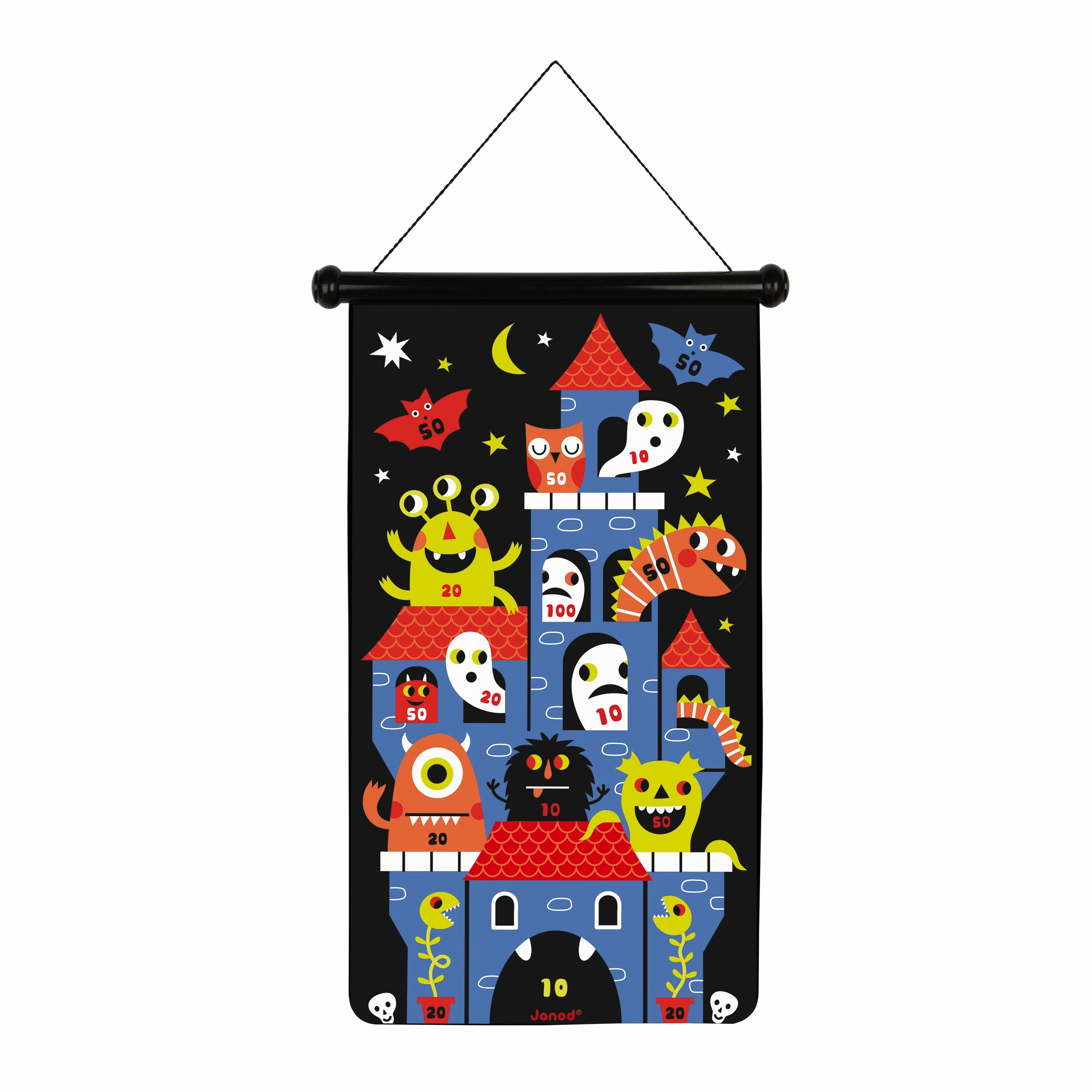 Babykids_Janod_Toys Janod Magnetic Dart Game - Monsters