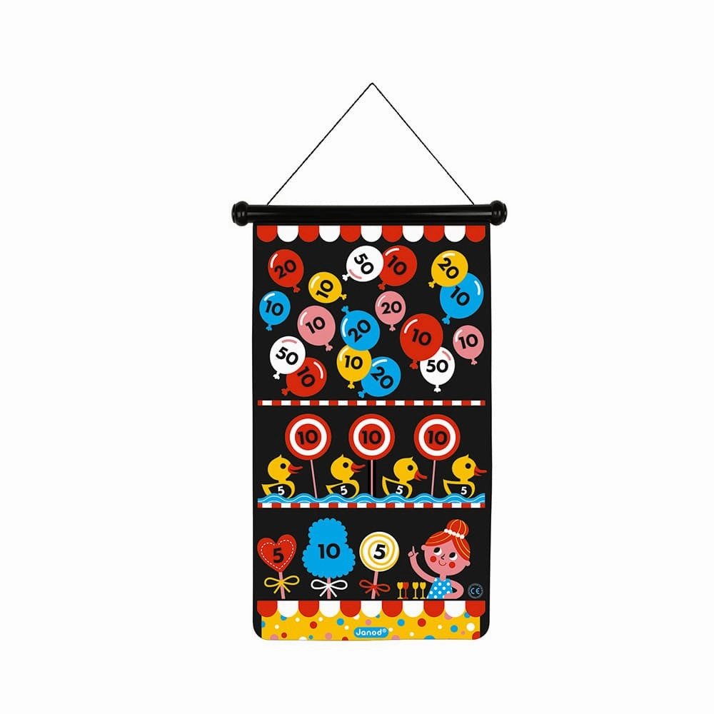 Babykids_Janod_Toys Janod Magnetic Dart Game Fun Fair