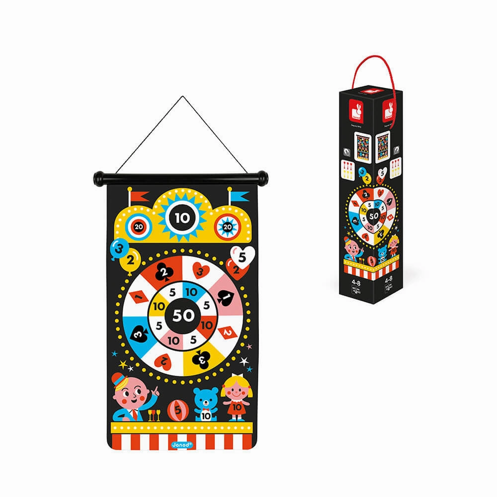 Babykids_Janod_Toys Janod Magnetic Dart Game Fun Fair