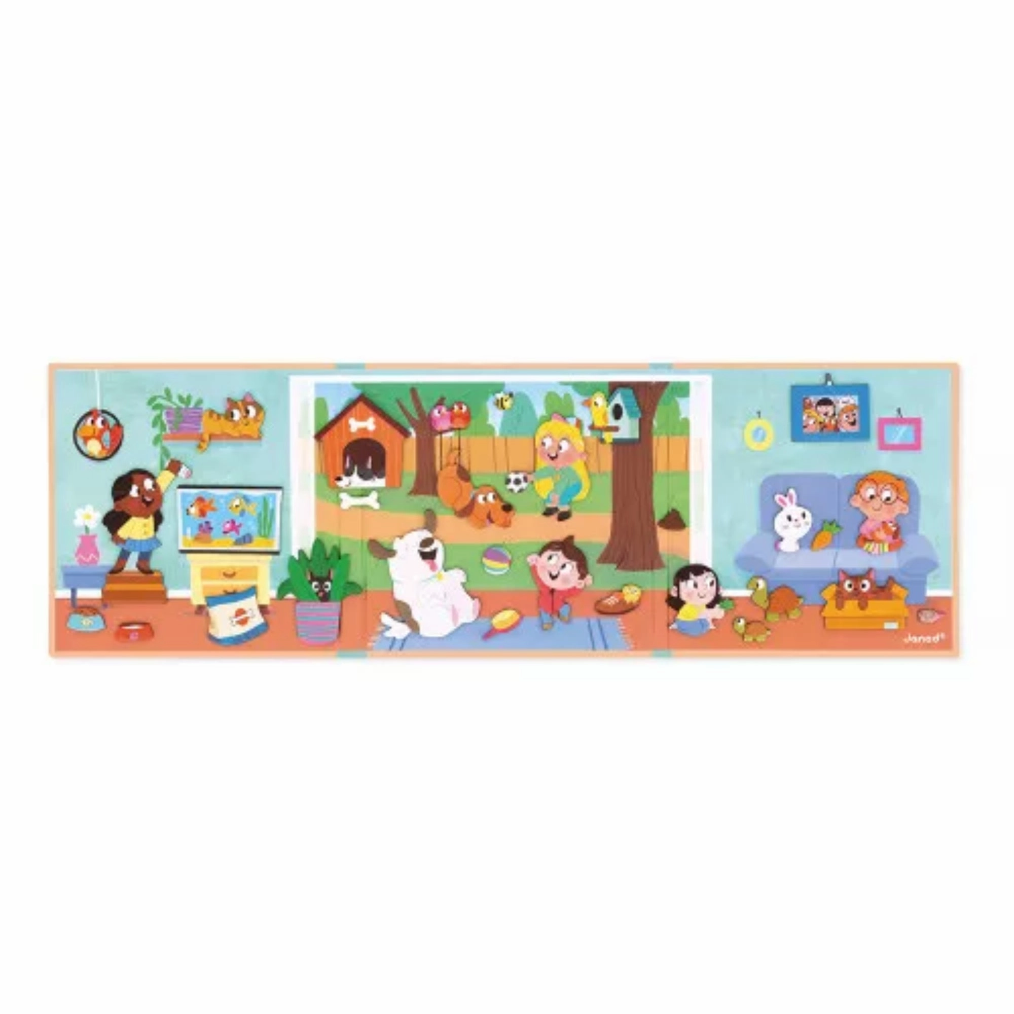 Babykids_Janod_Toys Janod Magnetic Stories C Pets
