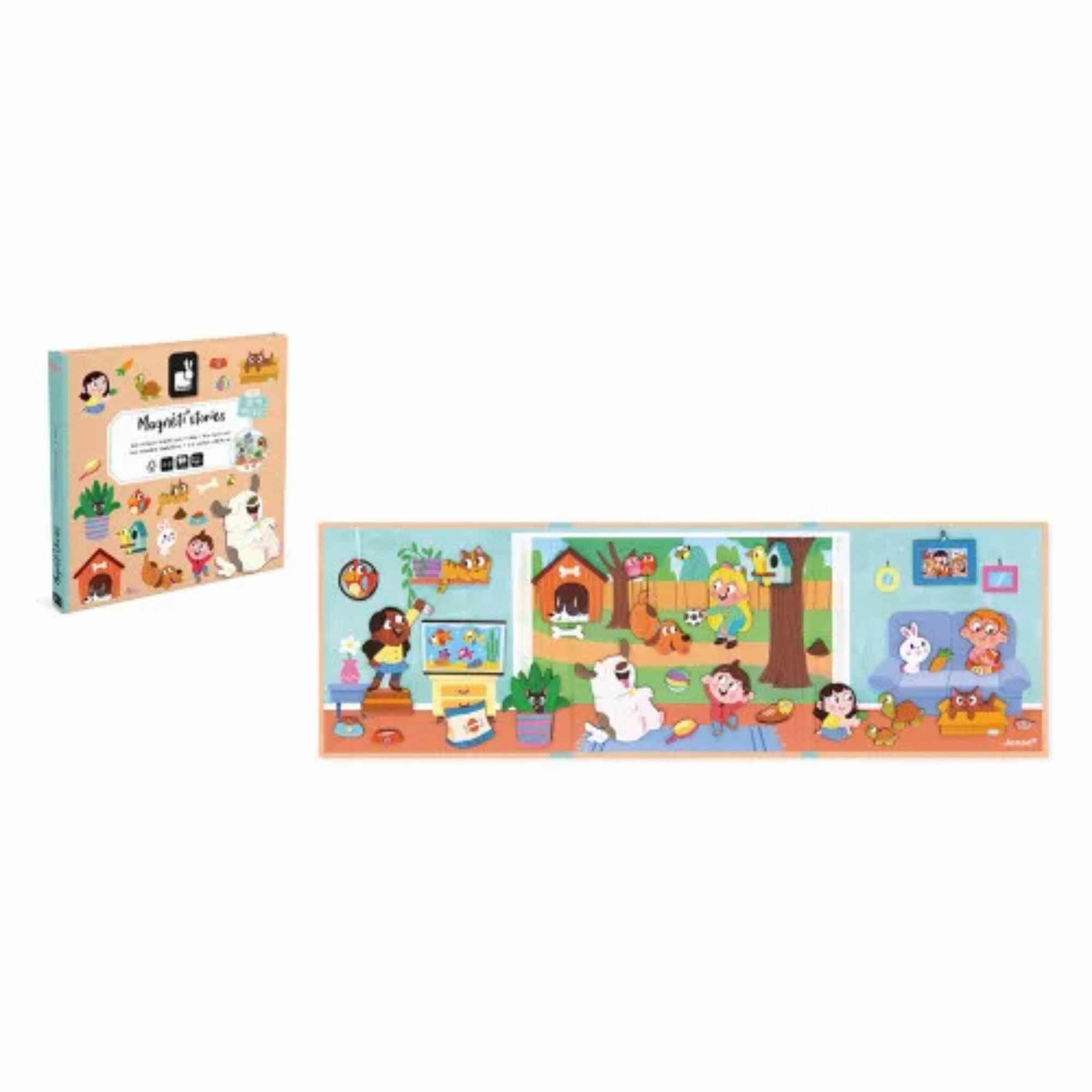 Babykids_Janod_Toys Janod Magnetic Stories C Pets