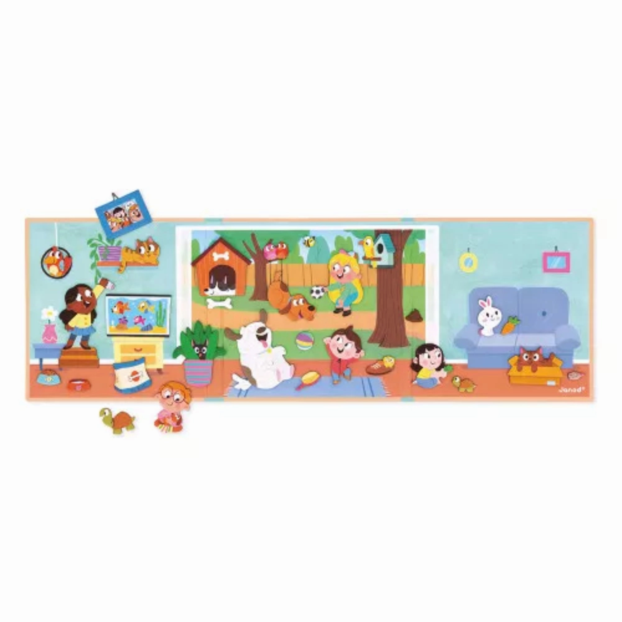 Babykids_Janod_Toys Janod Magnetic Stories C Pets
