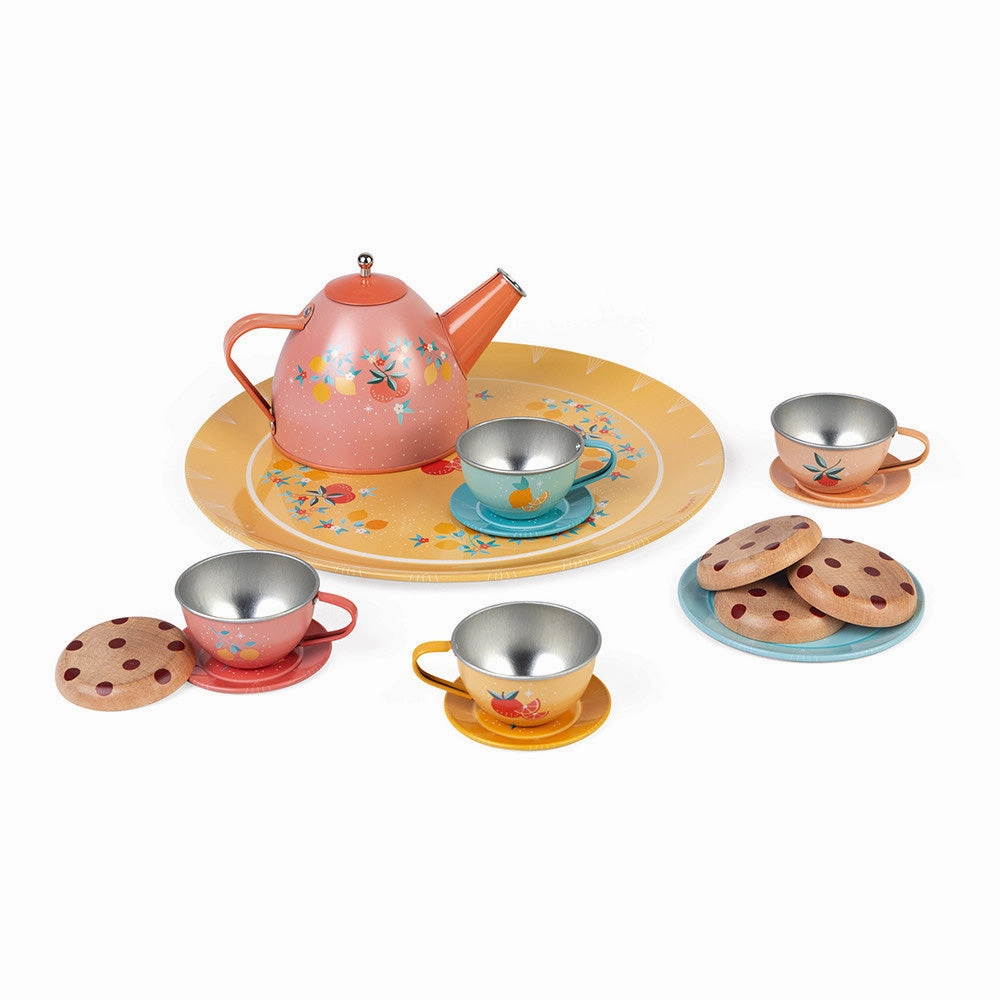 Babykids_Janod_Toys Janod Metal Tea Set Dinnerware