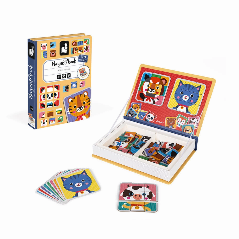 Babykids_Janod_Toys Janod Mix & Match Magneti'book