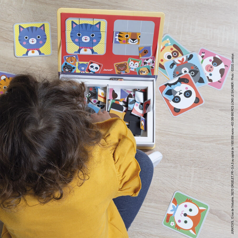 Babykids_Janod_Toys Janod Mix & Match Magneti'book
