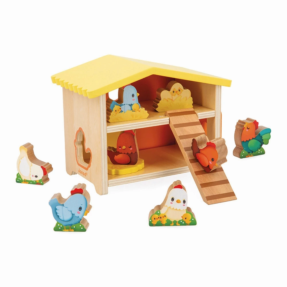 Babykids_Janod_Toys Janod My First Henhouse