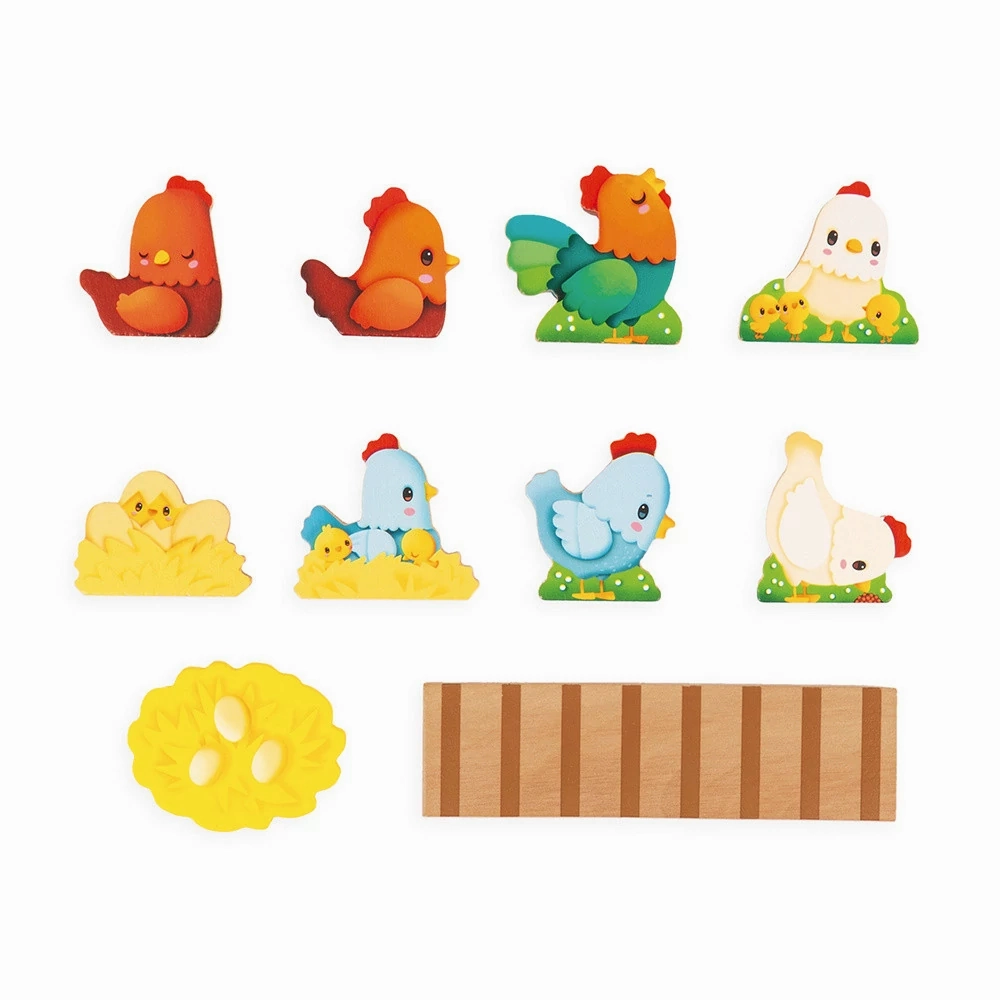Babykids_Janod_Toys Janod My First Henhouse