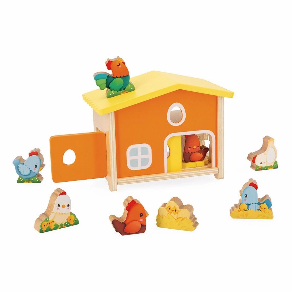 Babykids_Janod_Toys Janod My First Henhouse