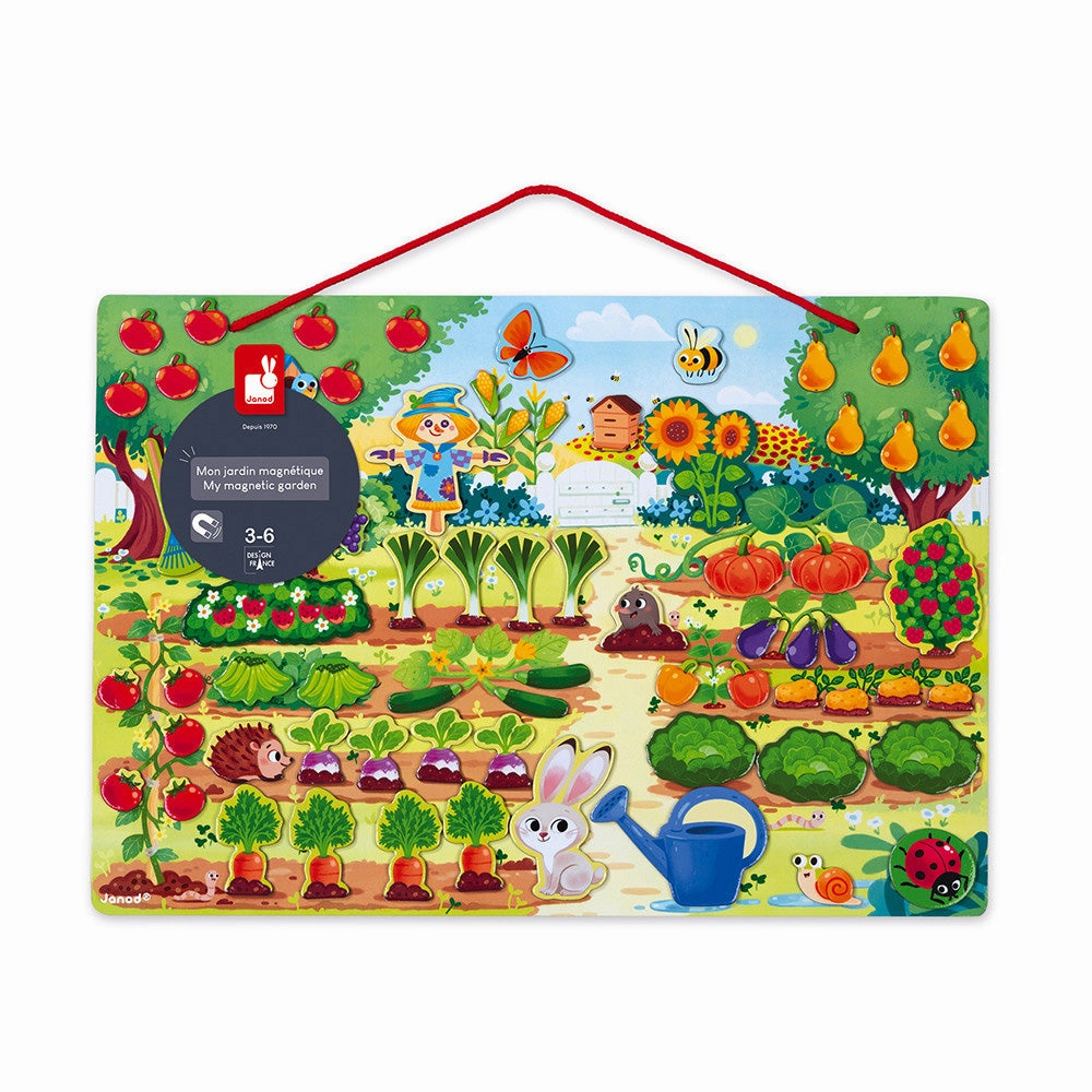 Babykids_Janod_Toys Janod My Magnetic Garden