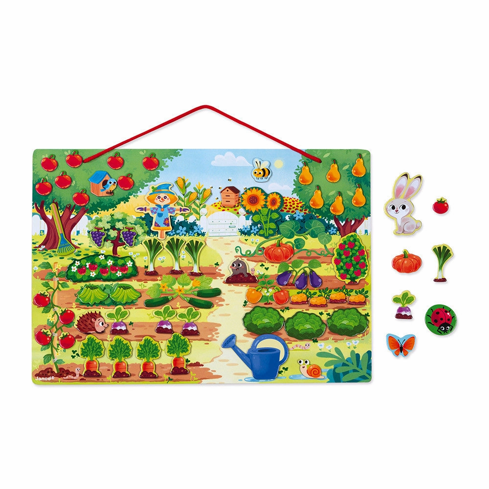 Babykids_Janod_Toys Janod My Magnetic Garden