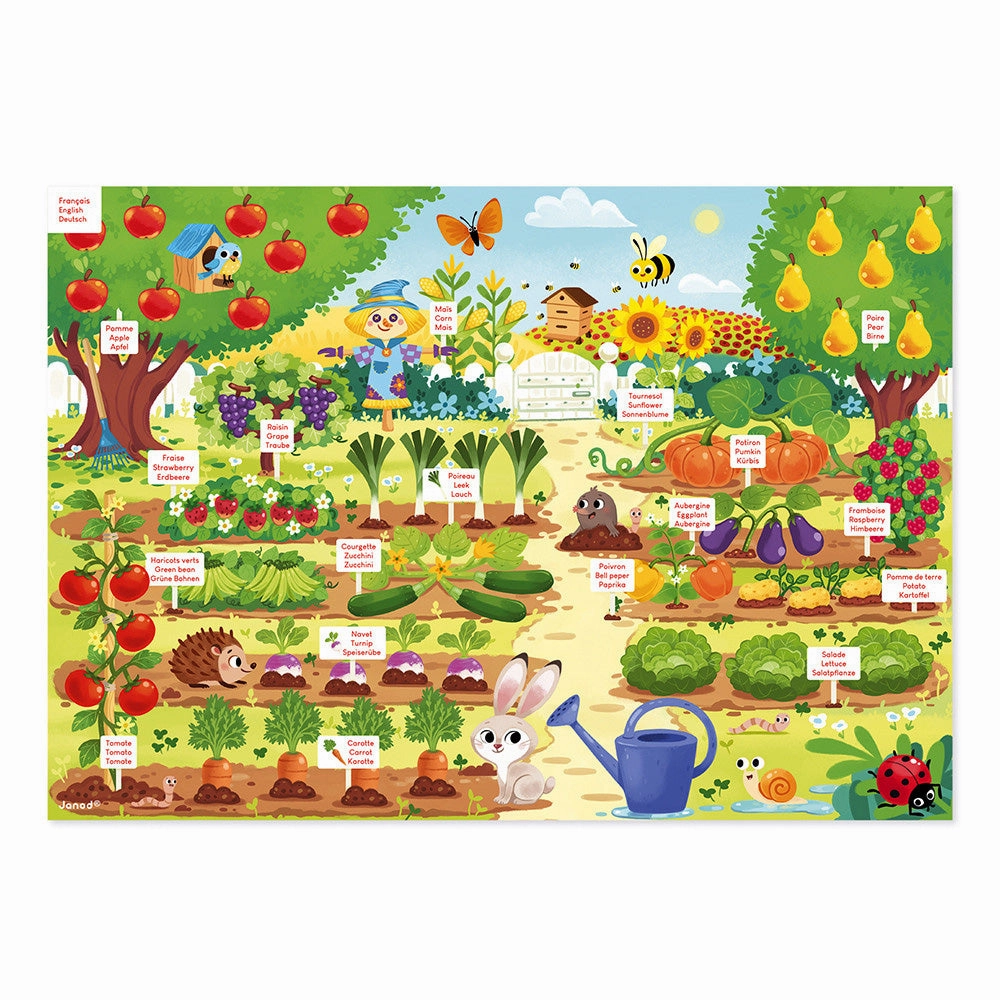 Babykids_Janod_Toys Janod My Magnetic Garden