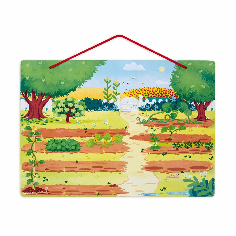 Babykids_Janod_Toys Janod My Magnetic Garden