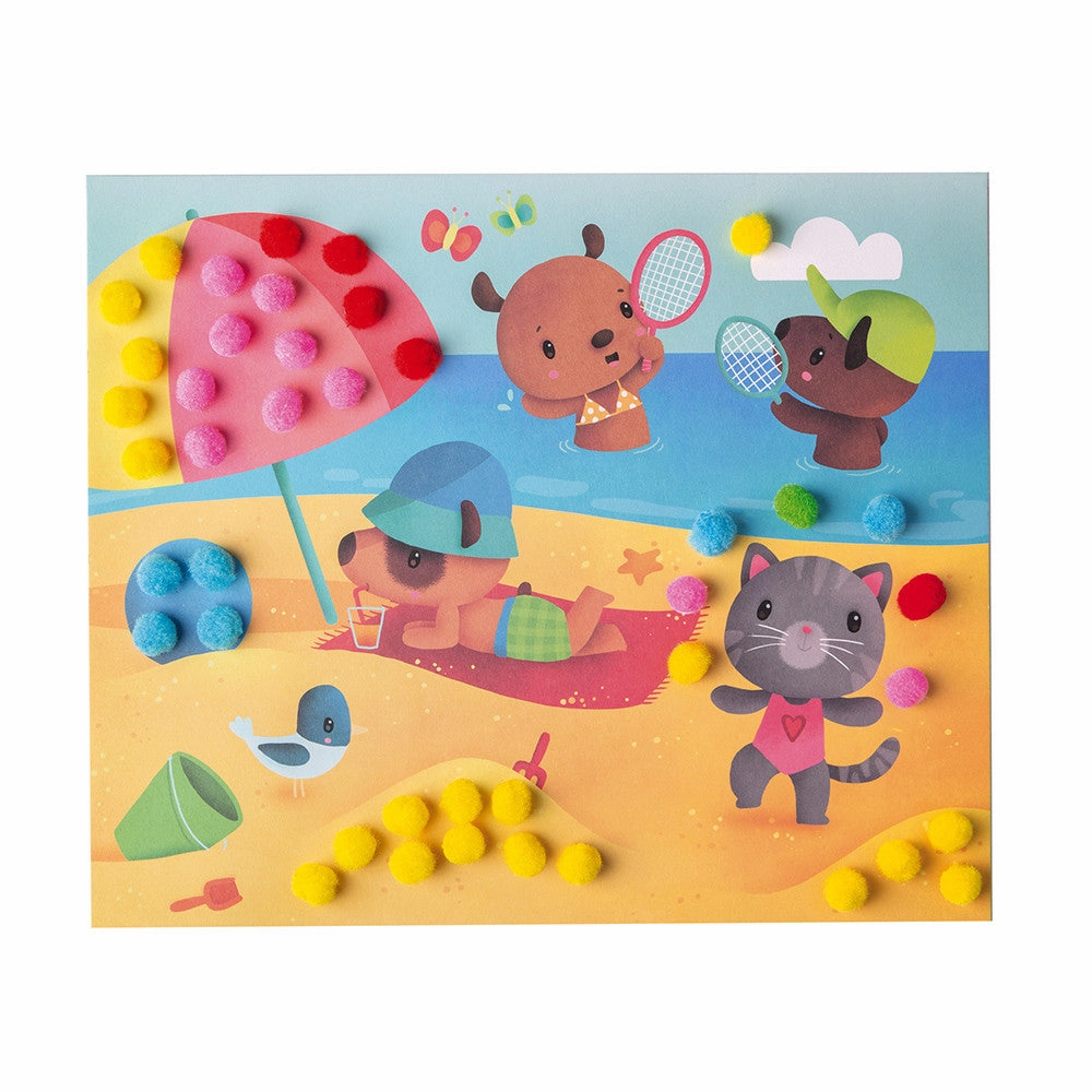 Babykids_Janod_Toys Janod Pom Pom Cards