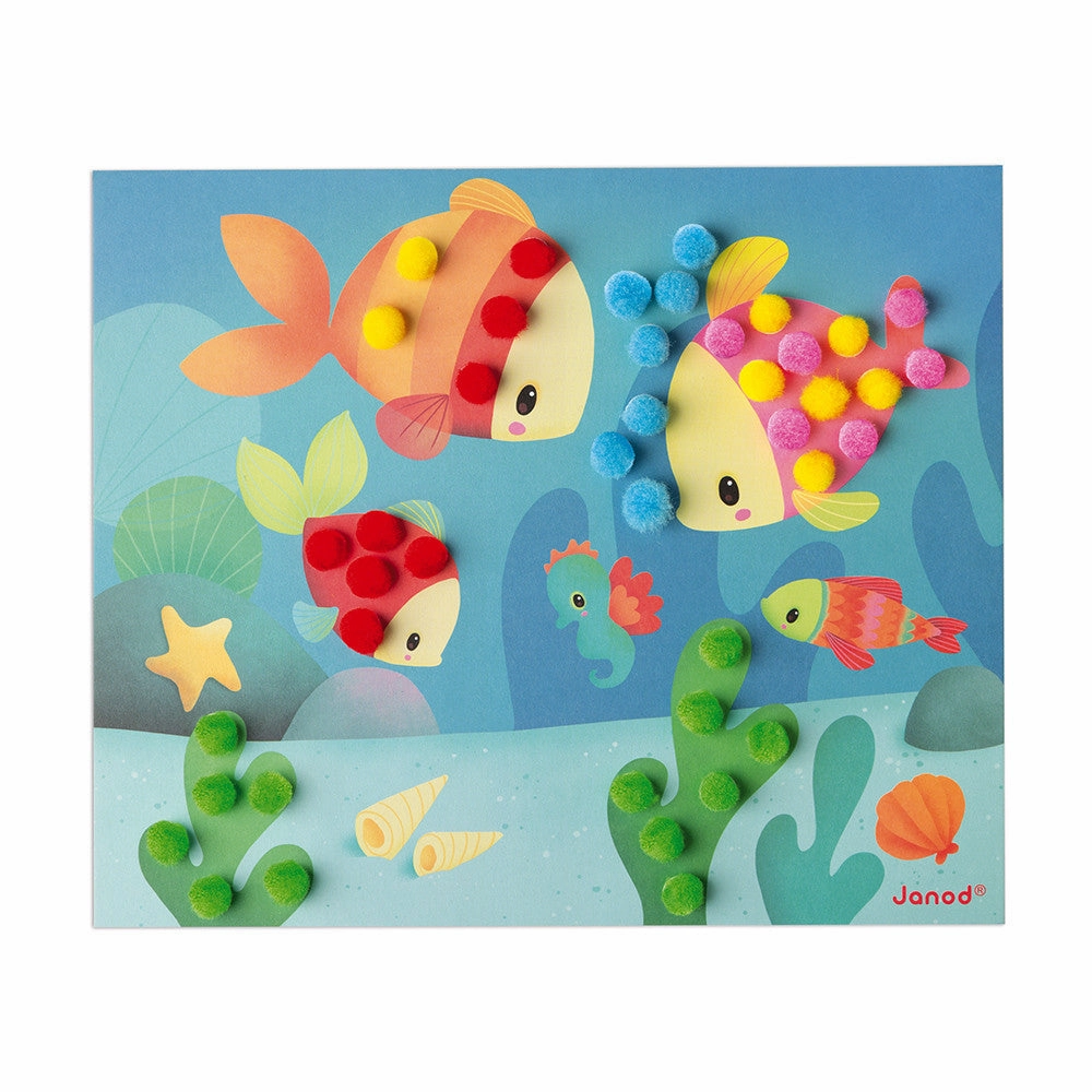 Babykids_Janod_Toys Janod Pom Pom Cards