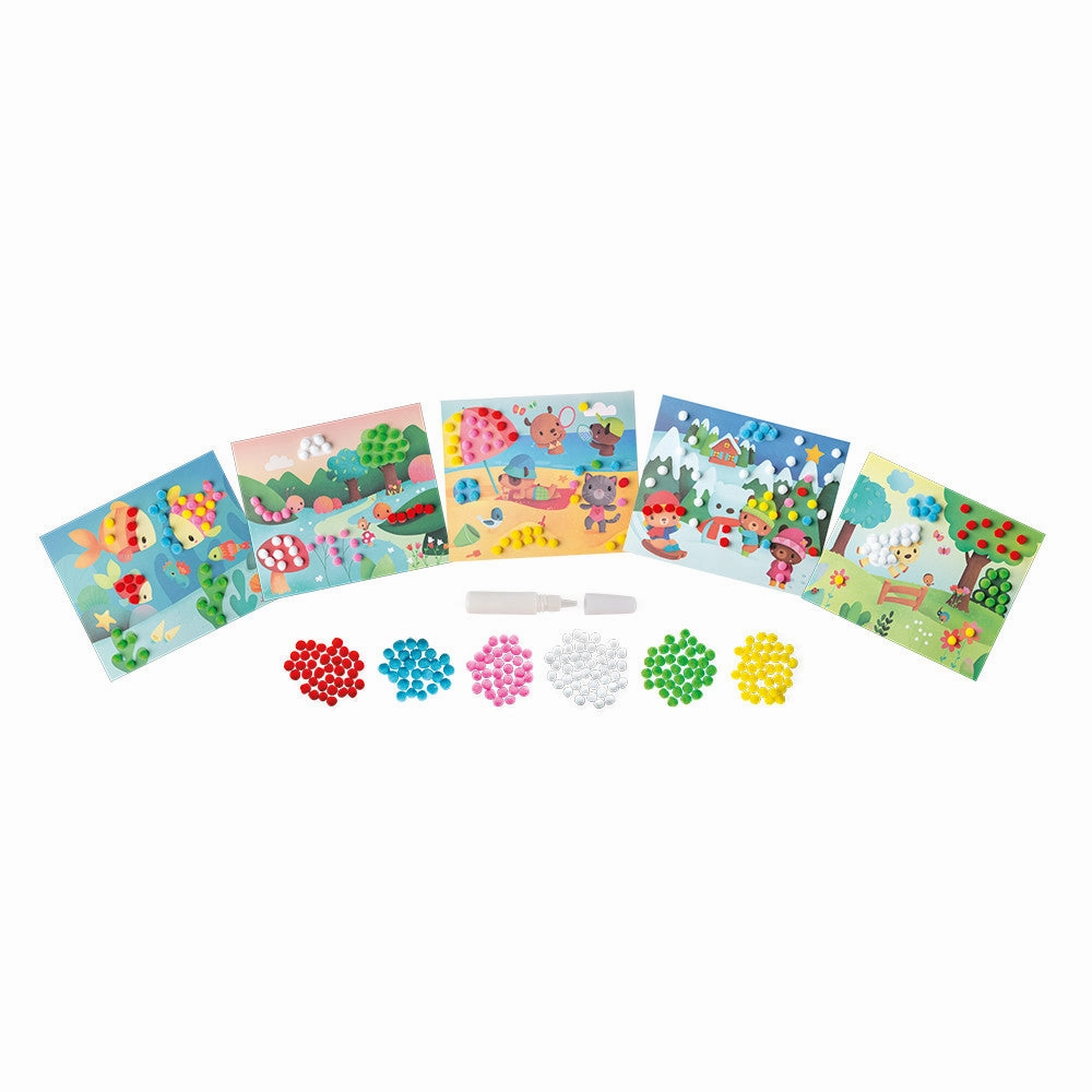 Babykids_Janod_Toys Janod Pom Pom Cards