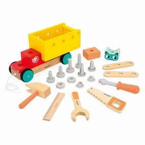 Babykids_Janod_Toys Janod Pull Along DIY Truck