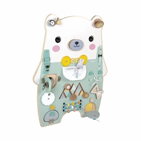 Babykids_Janod_Toys Janod Pure - Bear Activity Board