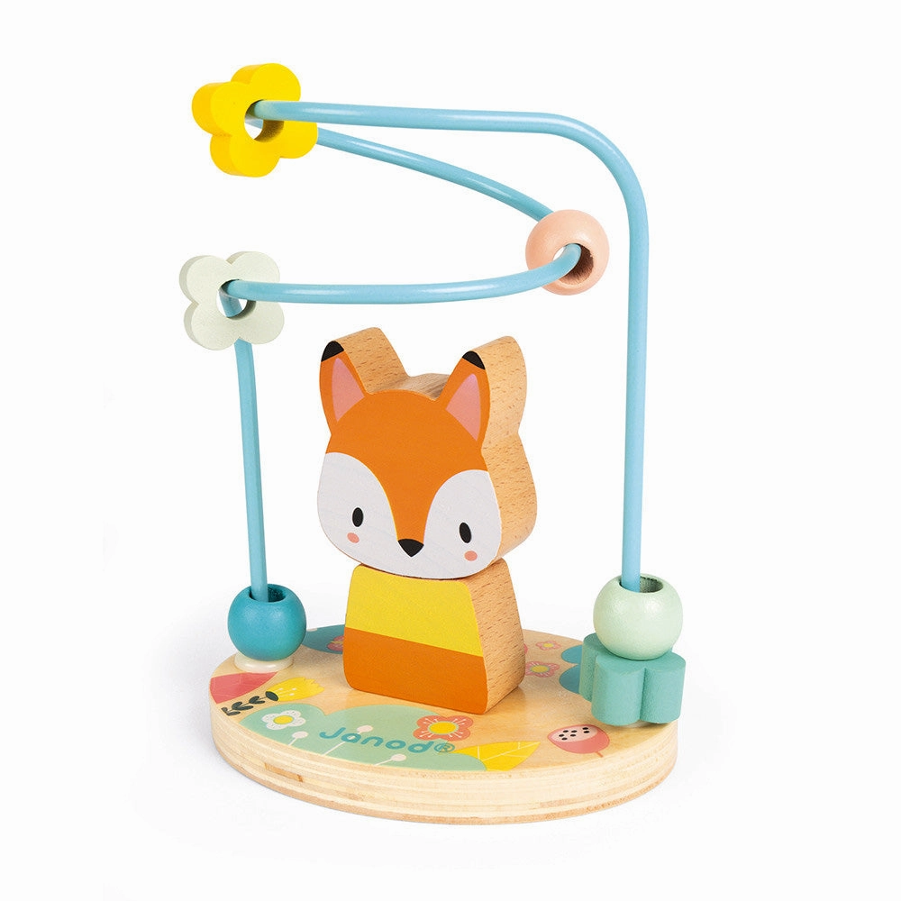 Babykids_Janod_Toys Janod Pure Fox Bead Maze