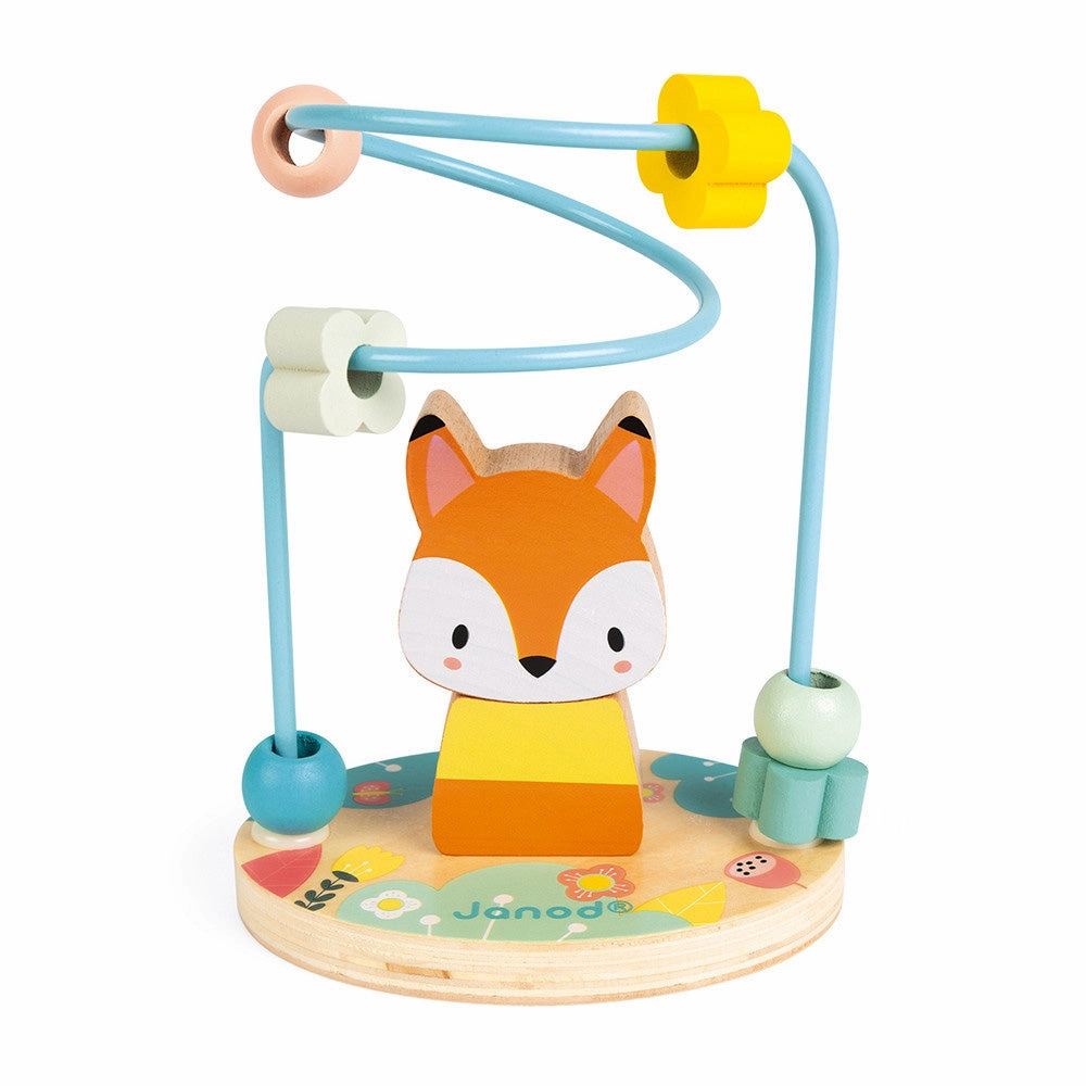 Babykids_Janod_Toys Janod Pure Fox Bead Maze
