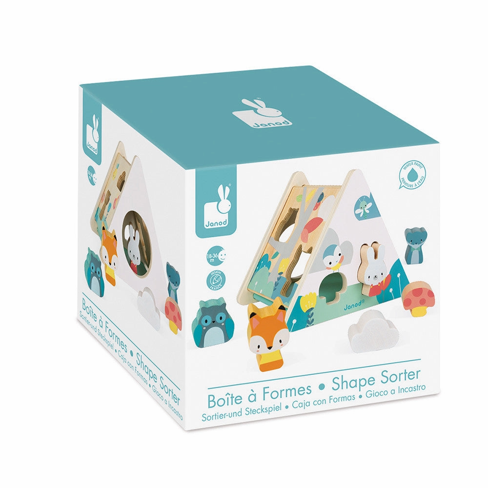 Babykids_Janod_Toys Janod Pure Shape Sorter