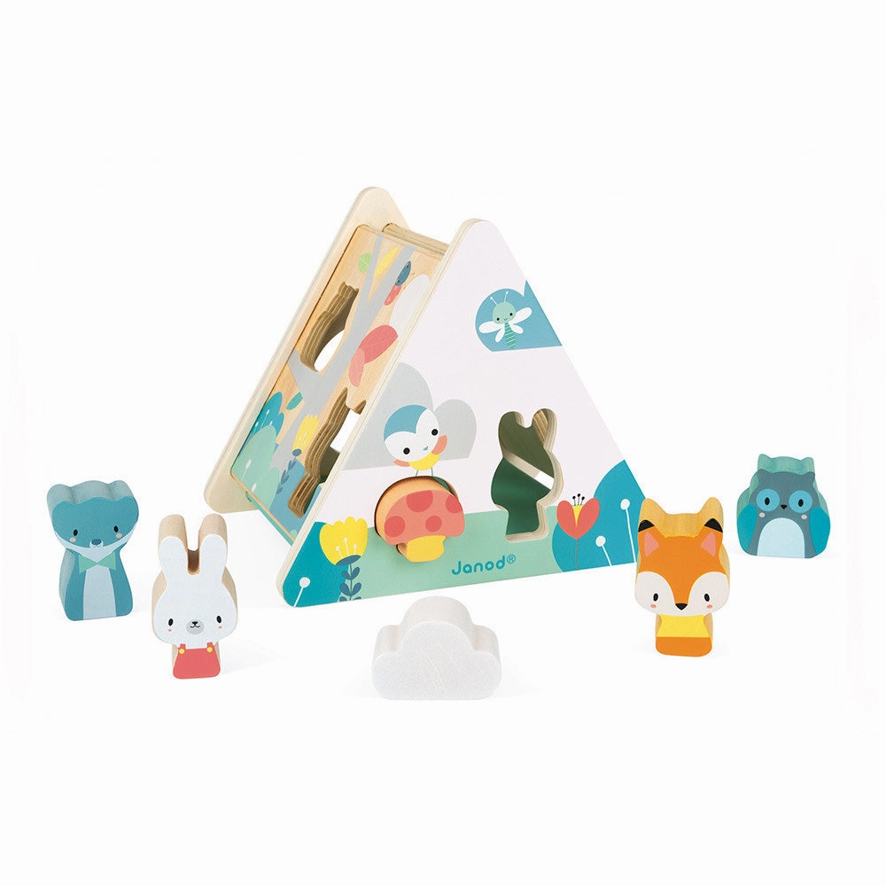 Babykids_Janod_Toys Janod Pure Shape Sorter