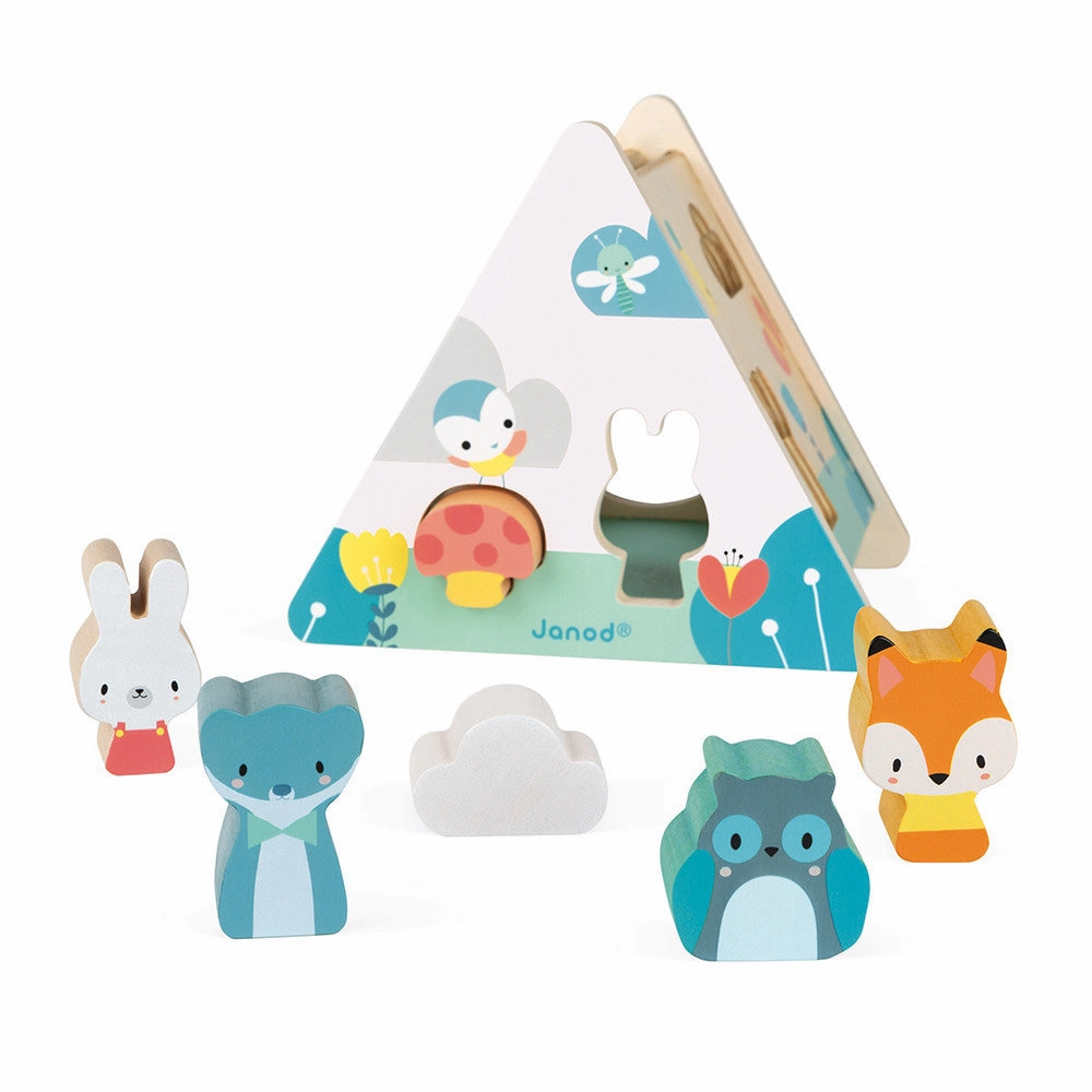 Babykids_Janod_Toys Janod Pure Shape Sorter
