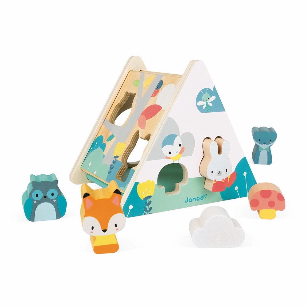 Babykids_Janod_Toys Janod Pure Shape Sorter