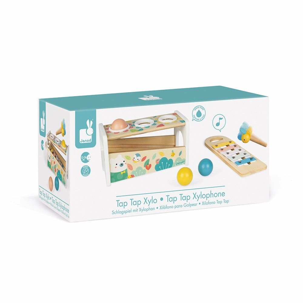 Babykids_Janod_Toys Janod Pure Tap Tap Xylophone