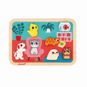 Babykids_Janod_Toys Janod "Pets" Chunky Puzzle