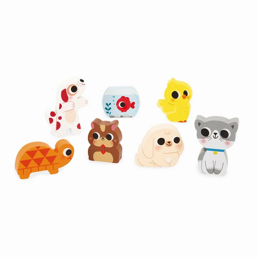 Babykids_Janod_Toys Janod "Pets" Chunky Puzzle