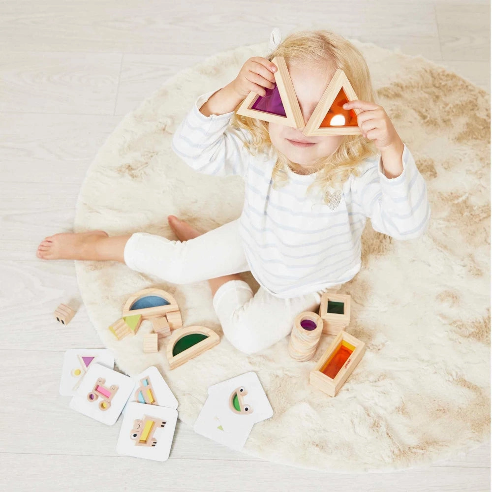 Babykids_Janod_Toys Janod Sensory - Translucent Blocks