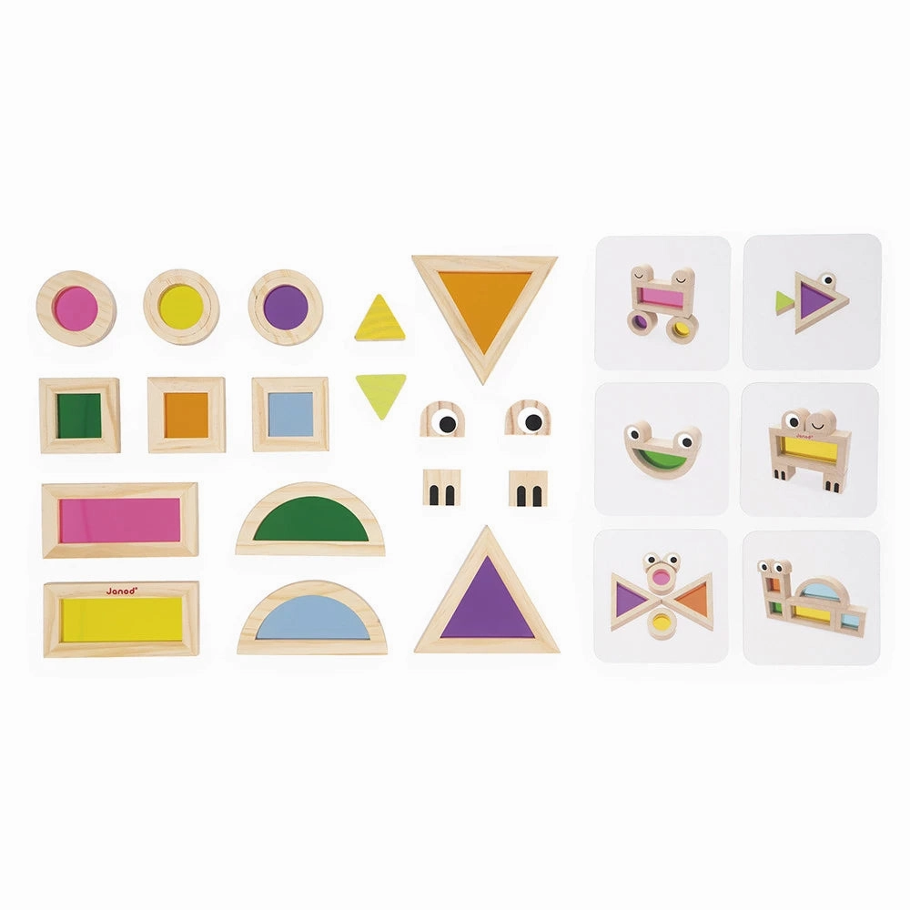 Babykids_Janod_Toys Janod Sensory - Translucent Blocks