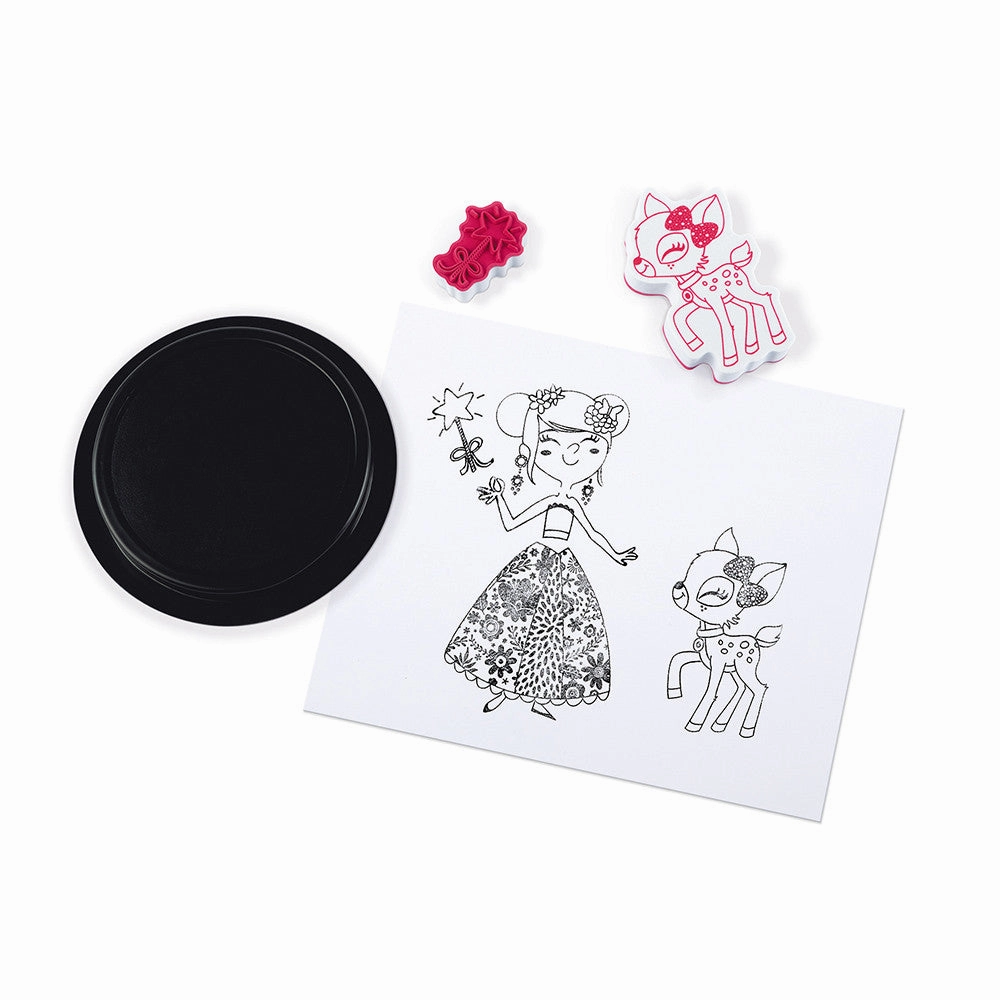 Babykids_Janod_Toys Janod Set of 30 Stampinoo Ladies Stamps