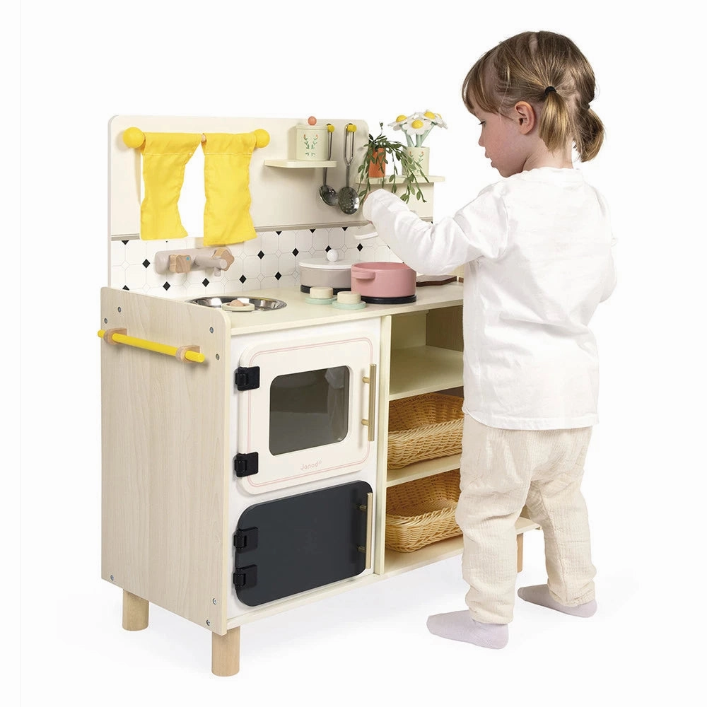 Babykids_Janod_Toys Janod Shiny Grandma - Big Equipped Kitchen
